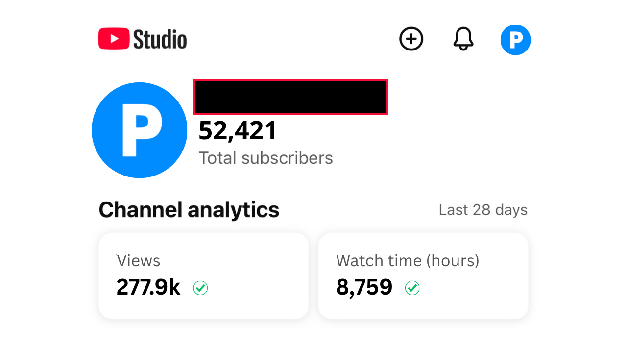 YouTube Channel – 50,000+ Subscribers (Monetization Eligible)